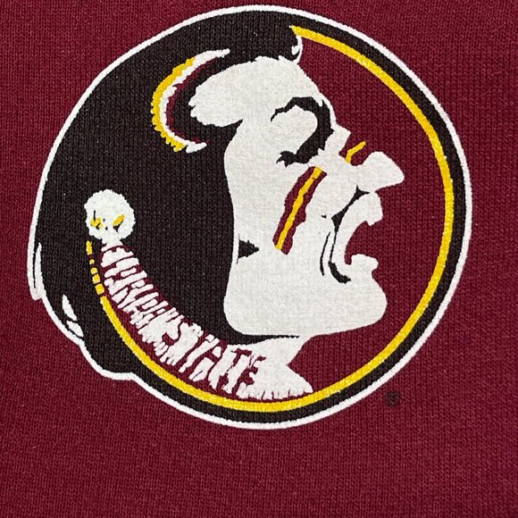 Hanes Crew Neck Sweatshirt Florida State Seminoles Size L Large VTG - Picture 4 of 6